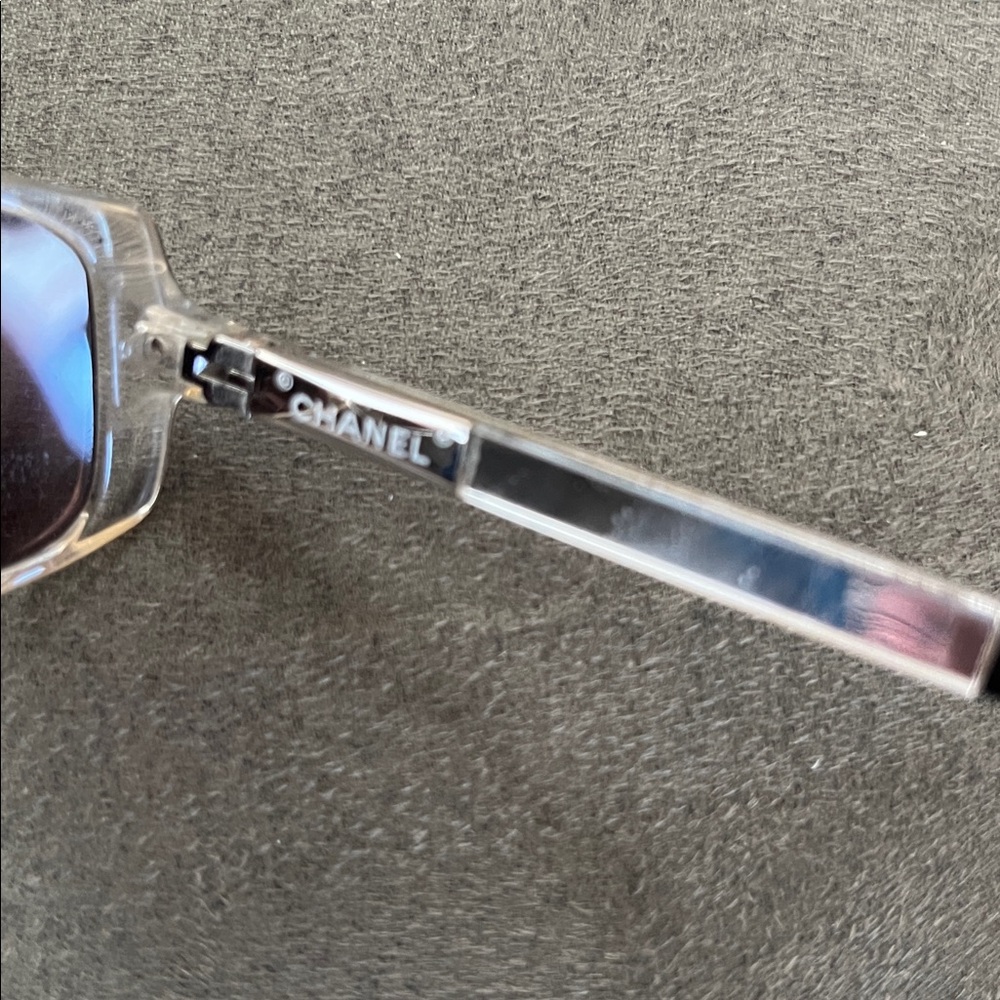 Chanel Rectangular Sunglasses, Euc - image 5
